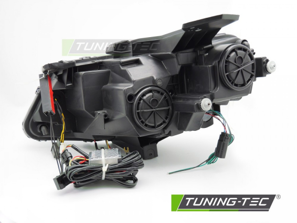 VOLL LED Upgrade Design Scheinwerfer Set für Chevrolet Camaro 16-18 schwarz mit dyn. Blinker